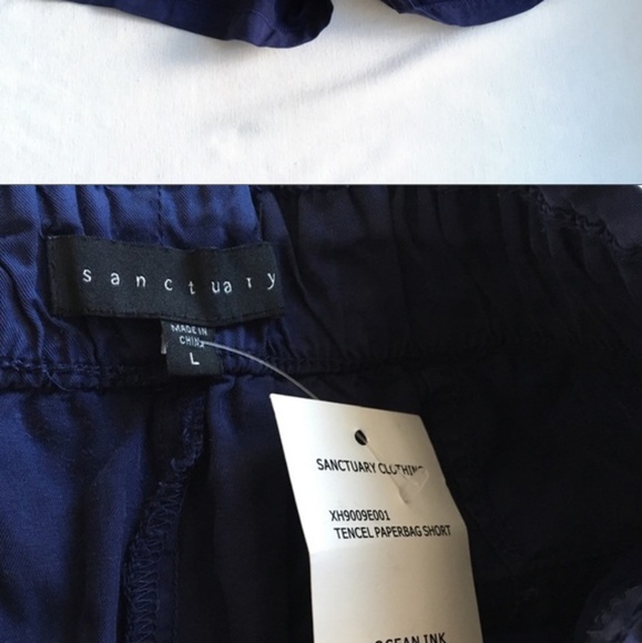 Sanctuary Tencel Paperbag Short - Picture 3 of 3